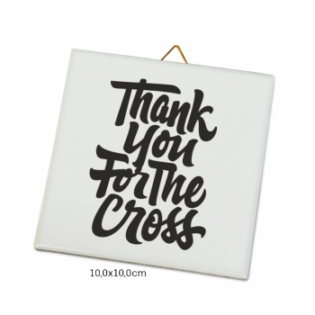 Fliese: Thank you for the cross